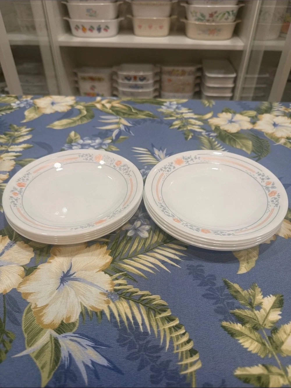 Corelle Apricot Grove set of 10 dessert dishes